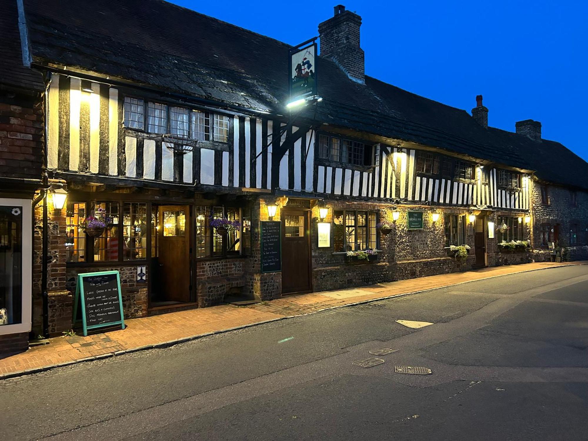The George Inn Alfriston Exterior photo